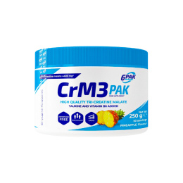 6PAK Creatine CrM3 PAK Ananas 250 gram