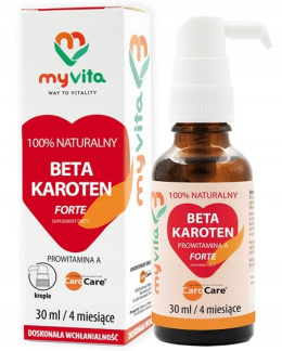 MYVITA Beta Karoten Forte Krople 30 ml