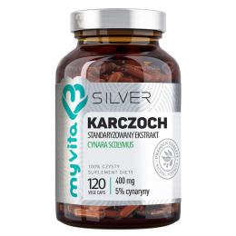 MYVITA Silver Karczoch 400 mg 120 Kapsuek