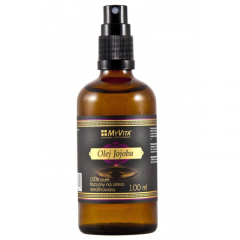 MYVITA Olej Jojoba 100% Nierafinowany 100 ml