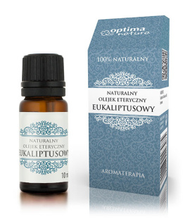 OPTIMA NATURA Naturalny Olejek Eteryczny Eukaliptusowy 10 ml