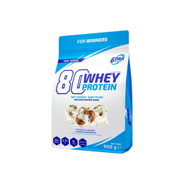 6PAK 80 Whey Protein Kokos 908g
