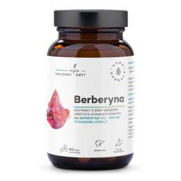 Aura Herbals Berberyna 490 mg Berberis Aristata 60 Kapsułek