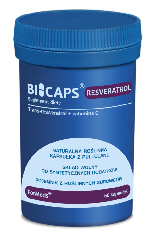 BICAPS Resveratrol 60 Kapsułek