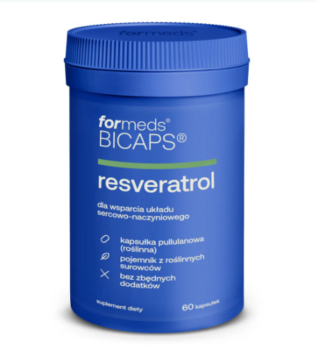 BICAPS Resveratrol 60 Kapsułek