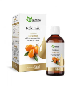 EKAMEDICA Olej z Rokitnika 100% Suplement Diety 50 ml