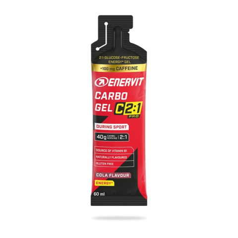 ENERVIT C2:1 Carbo Gel Cola z Kofeiną 60 ml