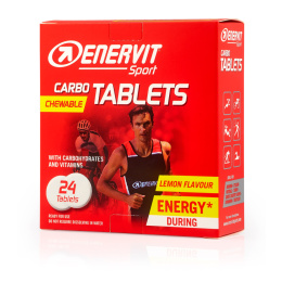 ENERVIT Carbo Tablets Cytrynowe 24 Tabletki