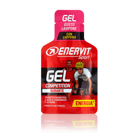 ENERVIT Sport Żel Malinowy z Kofeiną 25 ml