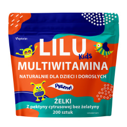 MYVITA Lilu KIDS Żelki Multiwitamina dla Dzieci i Dorosłych 200 sztuk