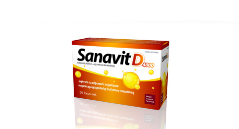 Polski Instytut Farmacji SanaVit D 4000 60 Kapsułek