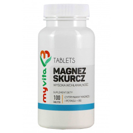 MYVITA Magnez Skurcz 100 Tabletek