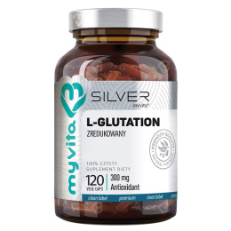 MYVITA SILVER L-Glutation zredukowany 120 Kapsułek