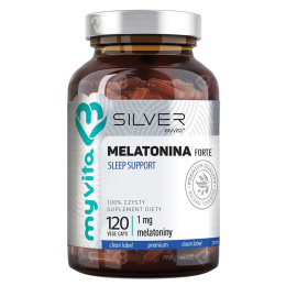 MYVITA SILVER Melatonina Forte120 Kapsułek