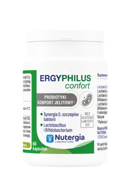NUTERGIA Ergyphilus Confort Mikrobiota 60 Kapsułek