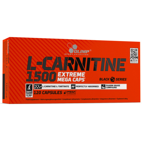 OLIMP L-Carnityne 1500 Extreme Mega Caps 120 Kapsułek