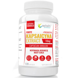 WISH Kapsaicyna + Prebiotyk 120 Kapsułek