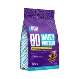 6PAK 80 Whey Protein Chocolate Carmel 908 gram