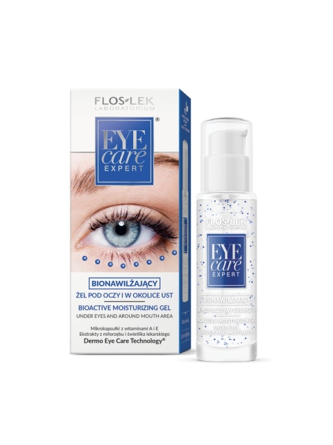 FLOSLEK EYE CARE EXPERT® Bionawilżający żel pod oczy i w okolice ust 30 ml
