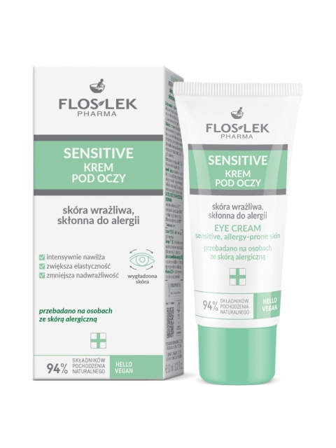 FLOSLEK Krem pod oczy SENSITIVE do skóry wrażliwej 30 ml