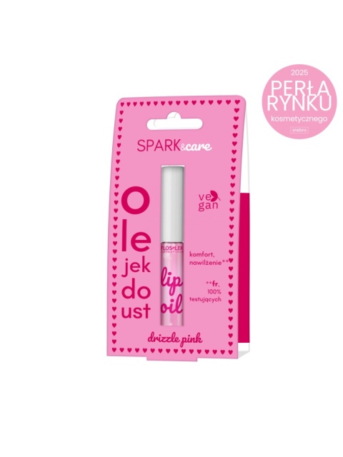 FLOSLEK LIP CARE Olejek do ust DRIZZLE PINK 5,5 g