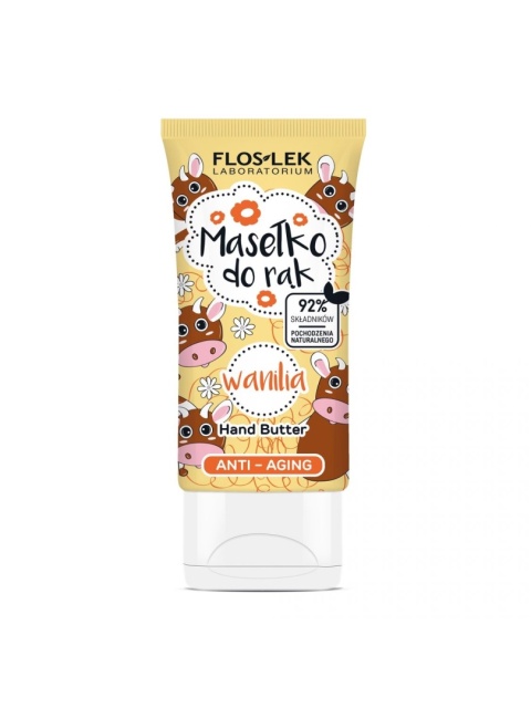FLOSLEK Masełko do rąk anti-aging Wanilia 50 ml