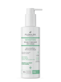 FLOSLEK SENSITIVE Kojący balsam do ciała skóra wrażliwa, skłonna do alergii 175 ml