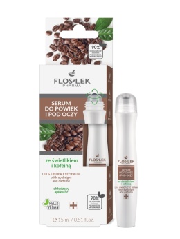 FLOSLEK Serum do powiek i pod oczy ze świetlikiem i kofeiną 15 ml
