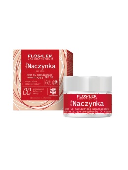 FLOSLEK StopNACZYNKA Krem CC nawilżająco-wzmacniający SPF 20 50 ml