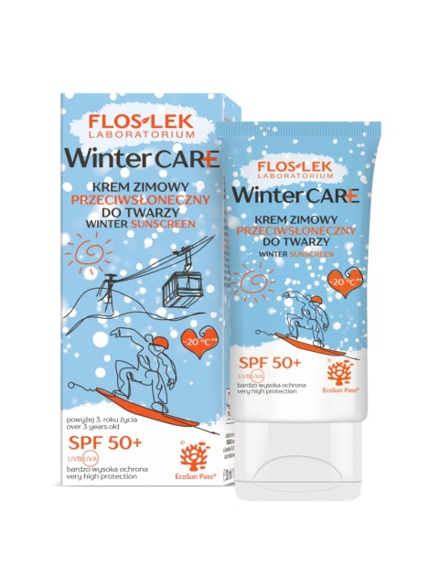 FLOSLEK WINTER CARE Krem zimowy przeciwsłoneczny do twarzy SPF 50+ 30 ml