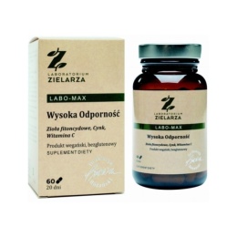 Laboratorium Zielarza LABO-MAX Wysoka Odporność 60 Kapsułek