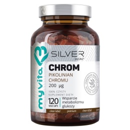 MYVITA SILVER Chrom Pikolinian120 Kapsułek