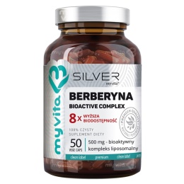 MYVITA SILVER Berberyna 100 Kapsułek