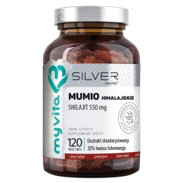 MYVITA SILVER Mumio Himalajskie 120 Kapsułek