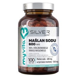 MYVITA SILVER Kwas Masłowy 100 Kapsułek