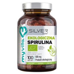 MYVITA SILVER Spirulina BIO 100 kapsułek