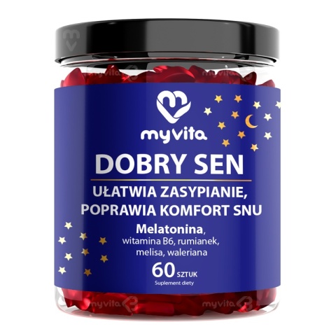 MYVITA Żelki Dobry Sen 60 sztuk