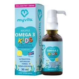 MYVITA Omega-3 KIDS Krople 30 ml