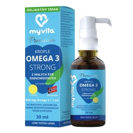 MYVITA Omega-3 STRONG Krople 30 ml