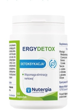 NUTERGIA Ergydetox Detoksykacja 60 Kapsułek
