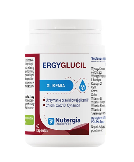 NUTERGIA Ergyglucil 60 Kapsułek